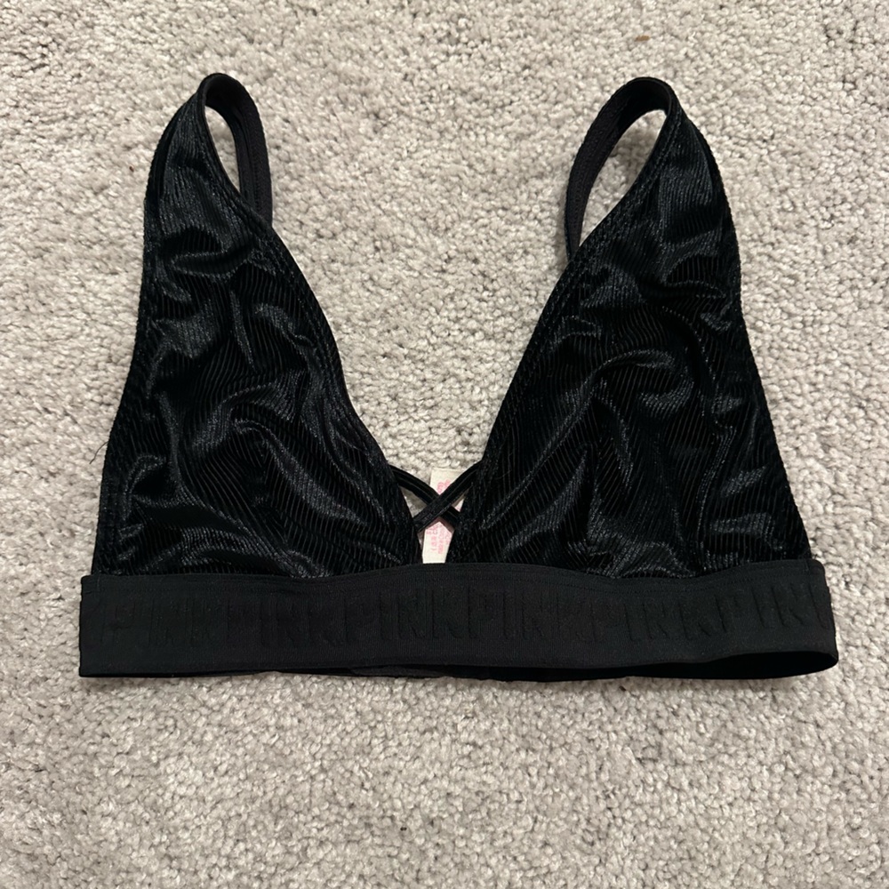 Victoria Secret black bralette size small.